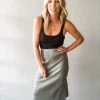 Wishlist Carpinteria Rib Midi Skirt Clothing