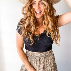 Audrey 3+1 Clothing Baby Baby Rib Crop