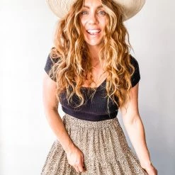 Audrey 3+1 Clothing Baby Baby Rib Crop