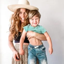 Audrey 3+1 Clothing Baby Baby Rib Crop