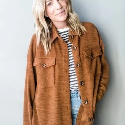 Ces Femme Clothing Stanley Shirt Jacket