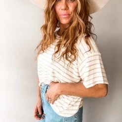 Audrey 3+1 Earn Your Stripes Top Clothing