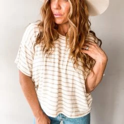 Audrey 3+1 Earn Your Stripes Top Clothing