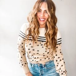 Saltwater Luxe Selma Long Sleeve Pullover Sweater