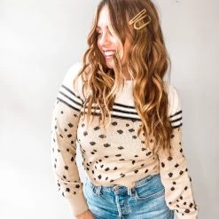 Saltwater Luxe Selma Long Sleeve Pullover Sweater