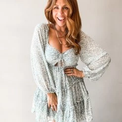 Lush Clothing Juliet Tiered Mini Dress