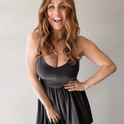 Lush Clothing Sweet N Spicy Crossback Romper