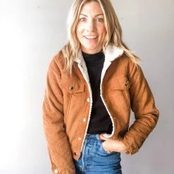 The Free Yoga Happy Camper Sherpa Jacket Clothing