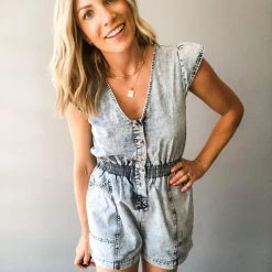 Promesa Dancing In Denim Romper