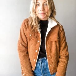 The Free Yoga Happy Camper Sherpa Jacket Clothing