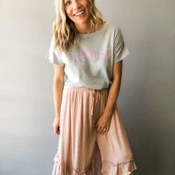 Promesa Sun Flare Midi Skirt Clothing