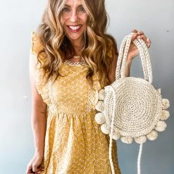 LA Jewelry Plaza Bora Bora Pom Bag