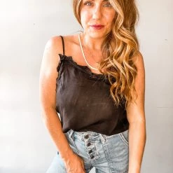 Listicle Rita Ruffle Tank Clothing