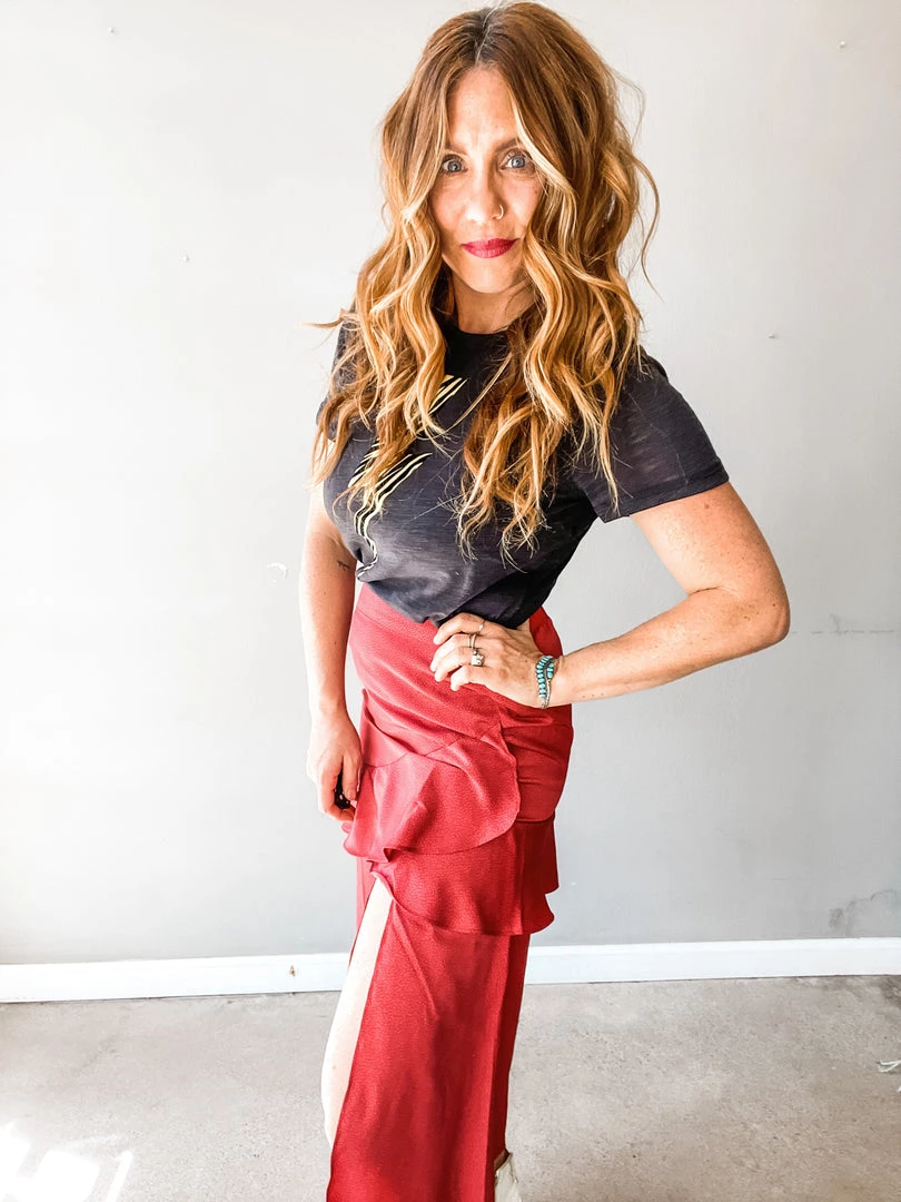 Saltwater Luxe Vivi Midi Skirt Clothing 5 Saltwater Luxe Vivi Midi Skirt Clothing