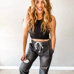 Listicle Beckett Denim Joggers