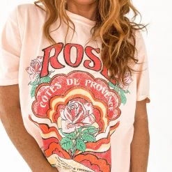 Project Social T Rose Oversized Tee Clothing