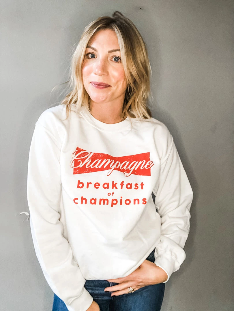 Blume + Co. Clothing Champagne Sweatshirt 2 Blume + Co. Clothing Champagne Sweatshirt