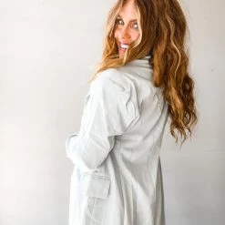 Trend Notes Outdoor Dining Blazer Clothing