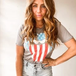 BaeVely America Hot Lips Bodysuit Clothing