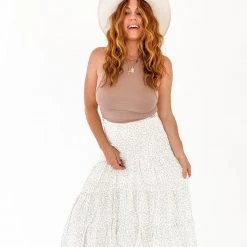 Trend Notes Clothing Pretty In Floral Tiered Skirt