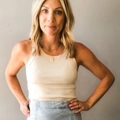 Wishlist Canta Rib Tank Clothing