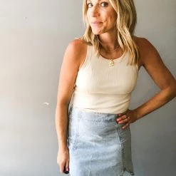 Wishlist Round The Hem Skirt