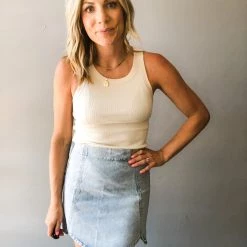 Wishlist Round The Hem Skirt