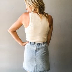 Wishlist Round The Hem Skirt