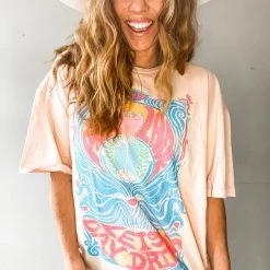 Project Social T Let's Day Drink Oversized Tee Clothing