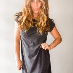 Project Social T Wave Washed Dress