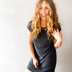 Project Social T Wave Washed Dress