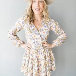 Lush Clothing Back In Time Mini Dress