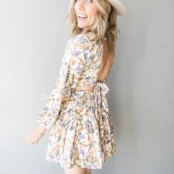 Lush Clothing Back In Time Mini Dress