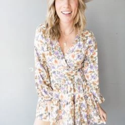 Lush Clothing Back In Time Mini Dress