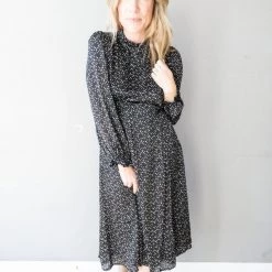 In Loom Clothing Starry Night Midi Dress
