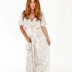 Lovestitch The Tropics Maxi Dress Clothing