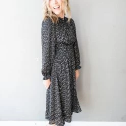 In Loom Clothing Starry Night Midi Dress