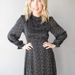 In Loom Clothing Starry Night Midi Dress