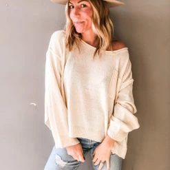 Listicle Clothing Oxford Knit Sweater