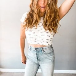 Hidden Tracey Straight Crop Jean Clothing