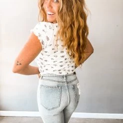 Hidden Tracey Straight Crop Jean Clothing