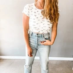 Hidden Tracey Straight Crop Jean Clothing