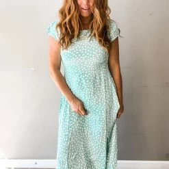 In Loom Fields Of Clover Maxi Dress Clothing