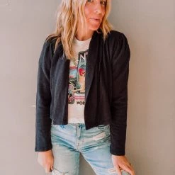 Chaser Brand Chaser Cashmere Fleece Blazer