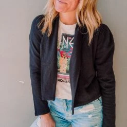 Chaser Brand Chaser Cashmere Fleece Blazer