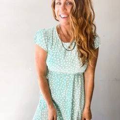 In Loom Fields Of Clover Maxi Dress Clothing