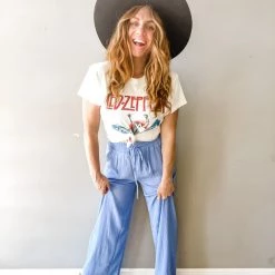 Blue B Sky Is The Limit Palazzo Pants