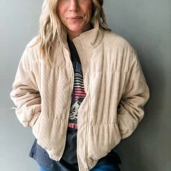 Wishlist Clothing Maverick Cord Bomber Jacket