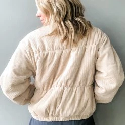 Wishlist Clothing Maverick Cord Bomber Jacket