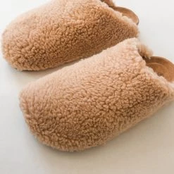 Stella Shoes Matcha Shearling Clog